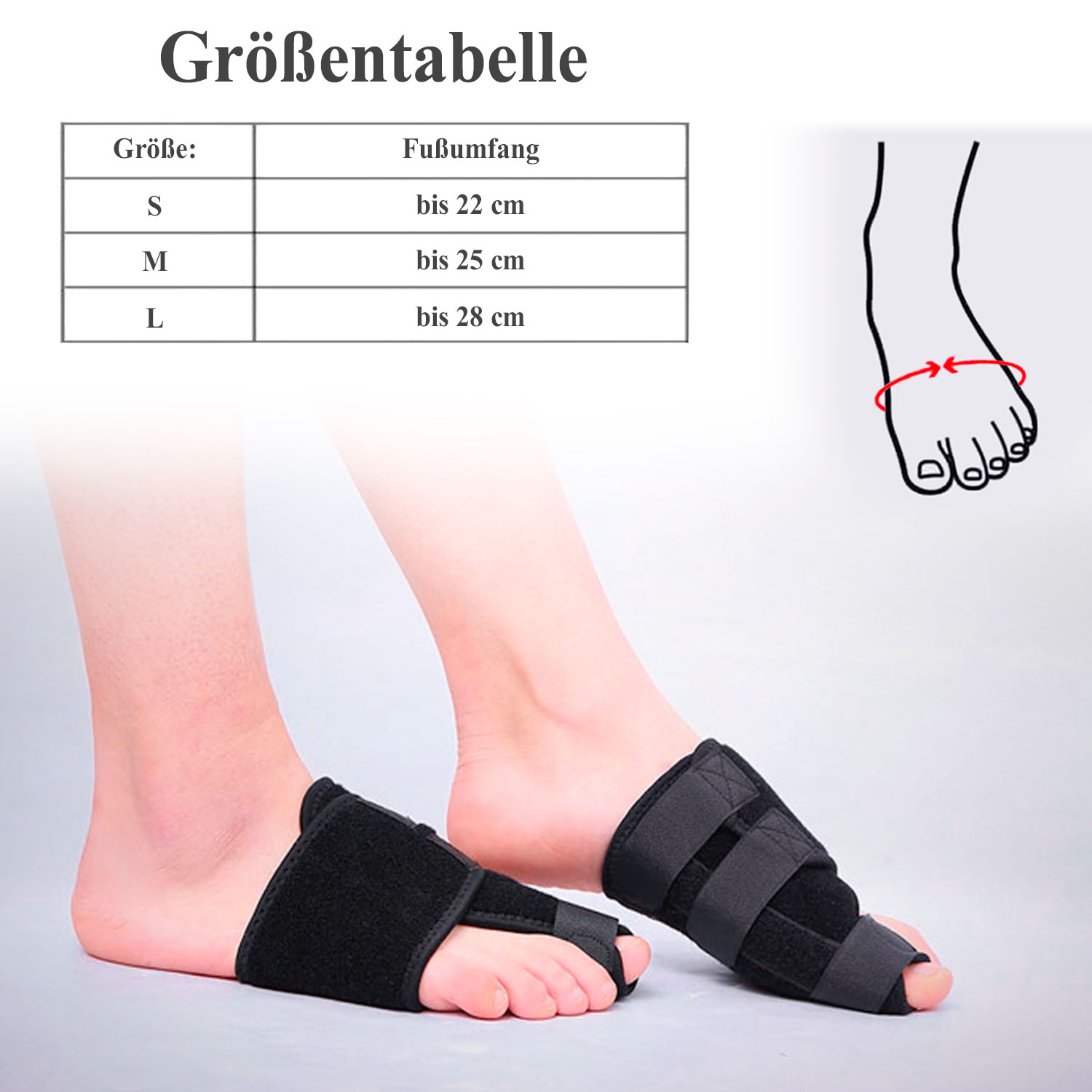 Hallux Valgus Zehenschutz-Socken Mit Gelpolster – Weiche Bandagen Für Ballen & Zehen